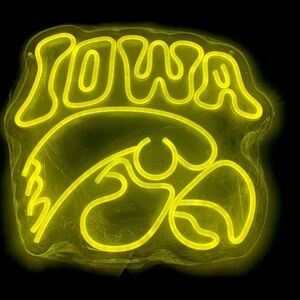 Iowa Neon Sign